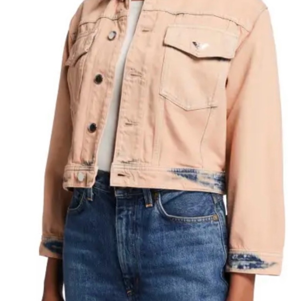 Emporio Armani Pink Denim Jacket sz 42 nwt
Designer